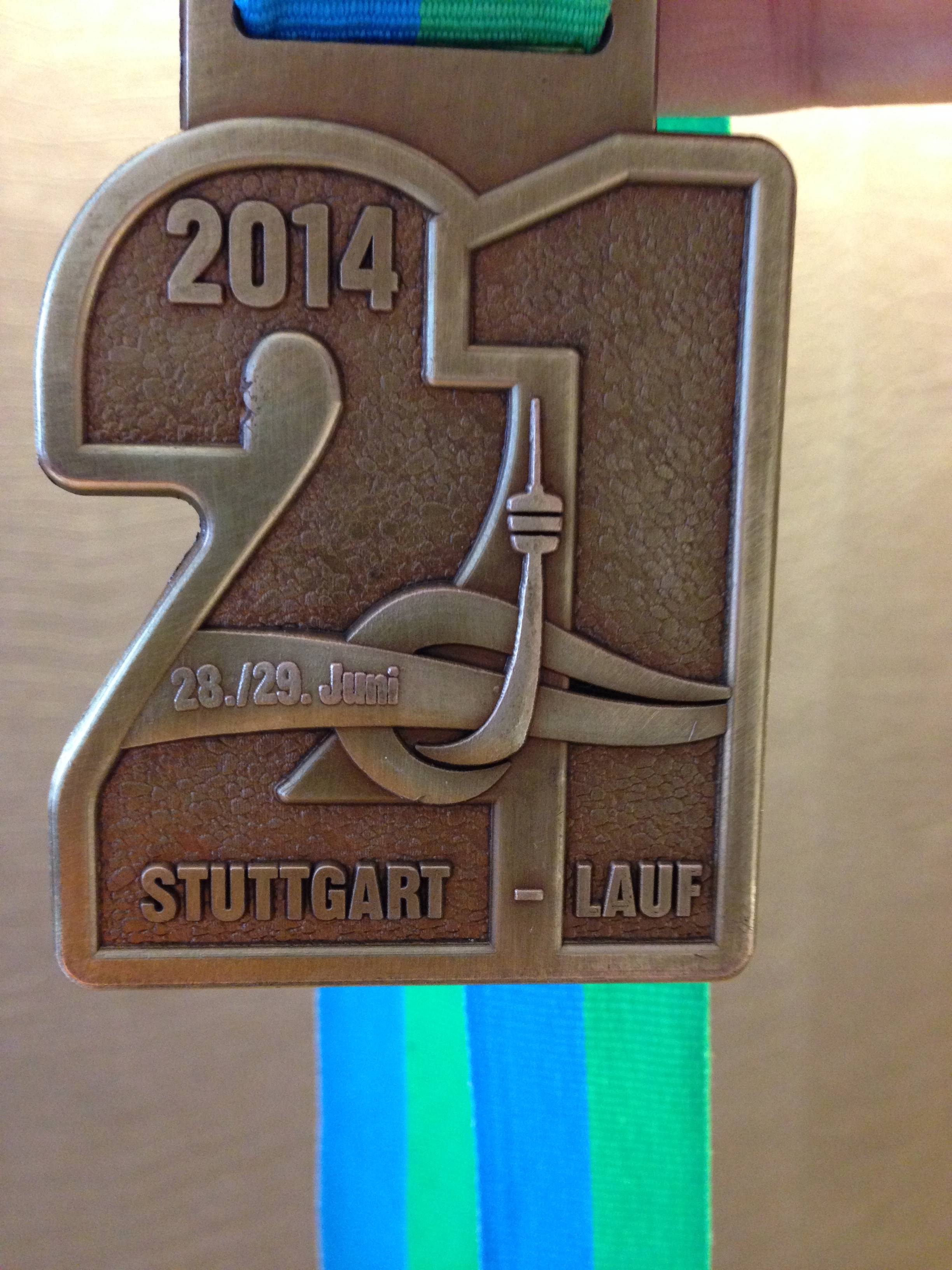 Race Review 6/2014 – My last Stuttgart Half Marathon (Stuttgart Lauf) – 21.1 km – 29.06.2014